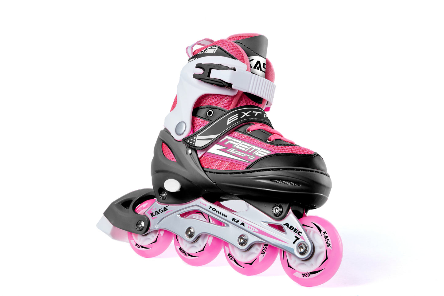Inline Skate Roller Blades Adjustable Skating Shoes Unisex