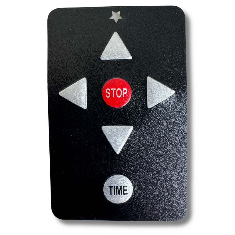 Replacement remote decal