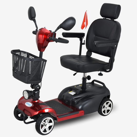 KASA Electric Mobility Scooter Portable 24V 12AH 250W Battery 8 Inch Tyres Elderly Aid Smart E-Scooter