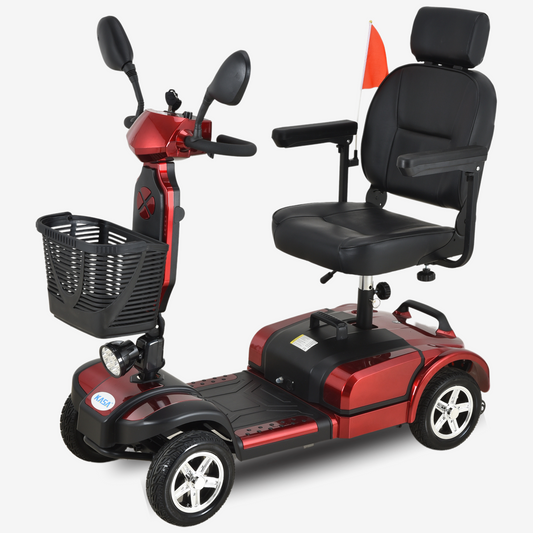 KASA Electric Mobility Scooter Portable 24V 20AH 350W Lithium Battery 10 Inch Tyres Elderly Aid Smart E-Scooter