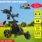 KASA Electric Golf Buggy Golf Trolley Motorised 12V 36AH Remote Control Aluminum Foldable 18 Holes Caddy