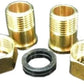 KASA Auto Brass Hotwater Heater Booster Pump Steel Gravity Fed System Caravans