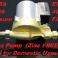 KASA Auto Brass Hotwater Heater Booster Pump Steel Gravity Fed System Caravans