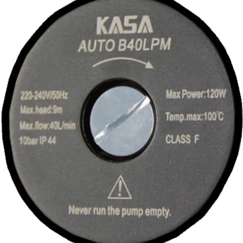 KASA Auto Brass Hotwater Heater Booster Pump Steel Gravity Fed System Caravans