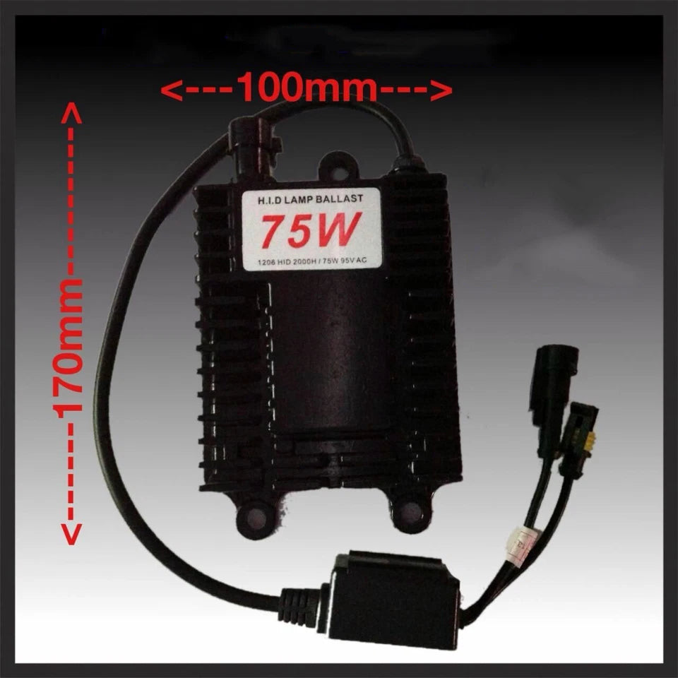 Kasa 75 Watt Spot Lights 2x9wd Tractor Series Xenon Hid 12v Ac Driving