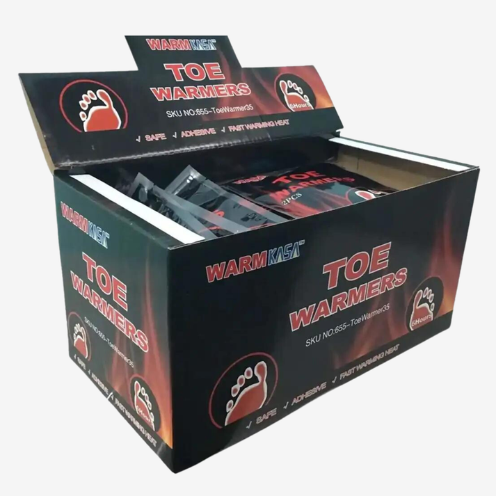 Toe warmers pack