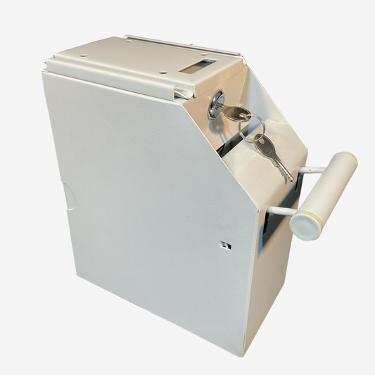 KASA Pos Cash Money Safe Box Under Table Counter Secret ATM Security Safety Locker