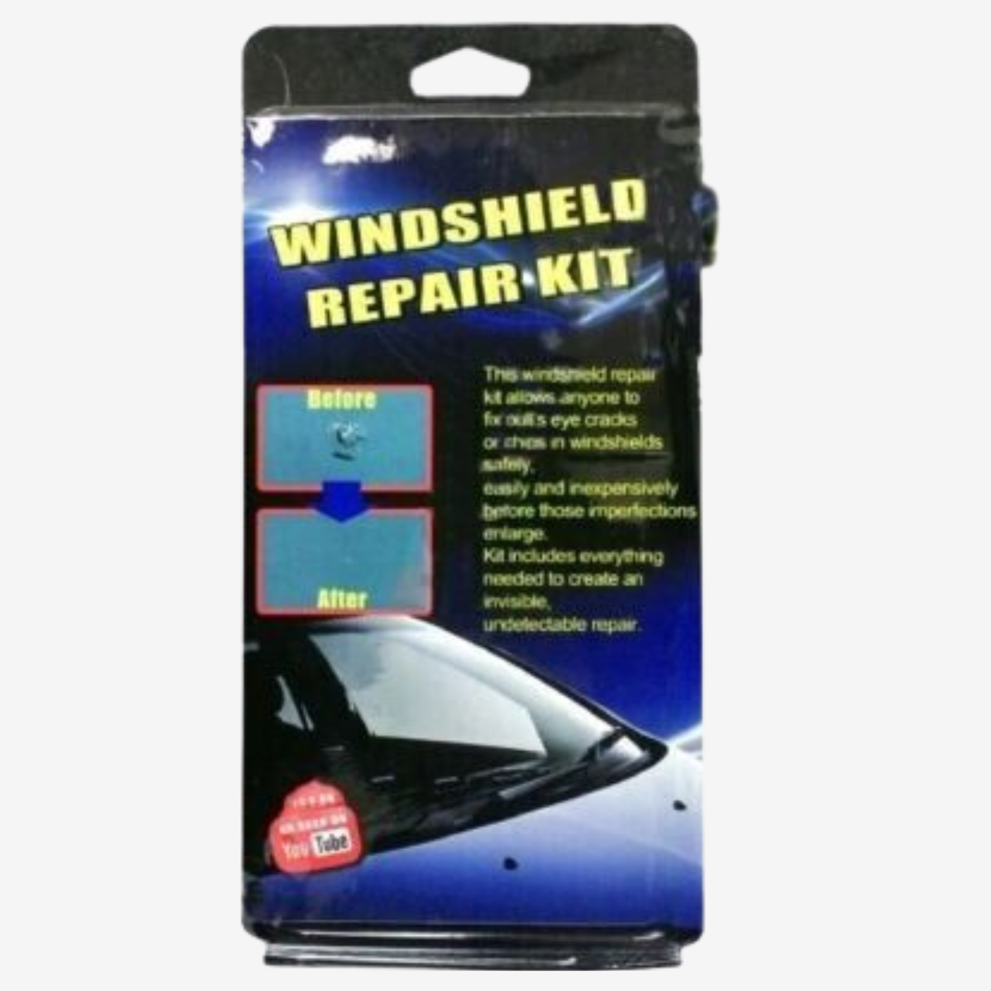 Diy auto Car Vehicle Domestic Repair Kit Windows Windscreen Glass Furnishings Restore