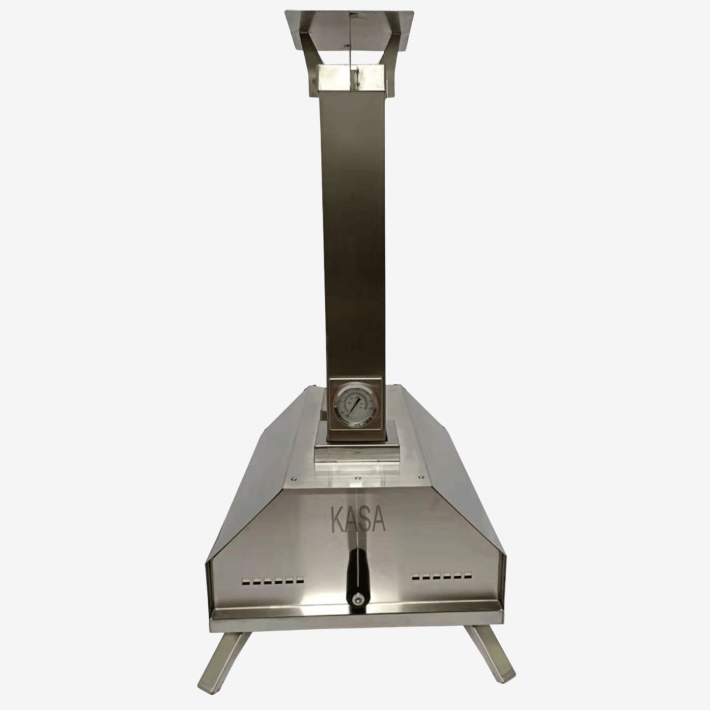 New KASA Outdoor Pizza Oven Portable BBQ Grill Wood Fired Camping Fishing Trips Stainless Steel…