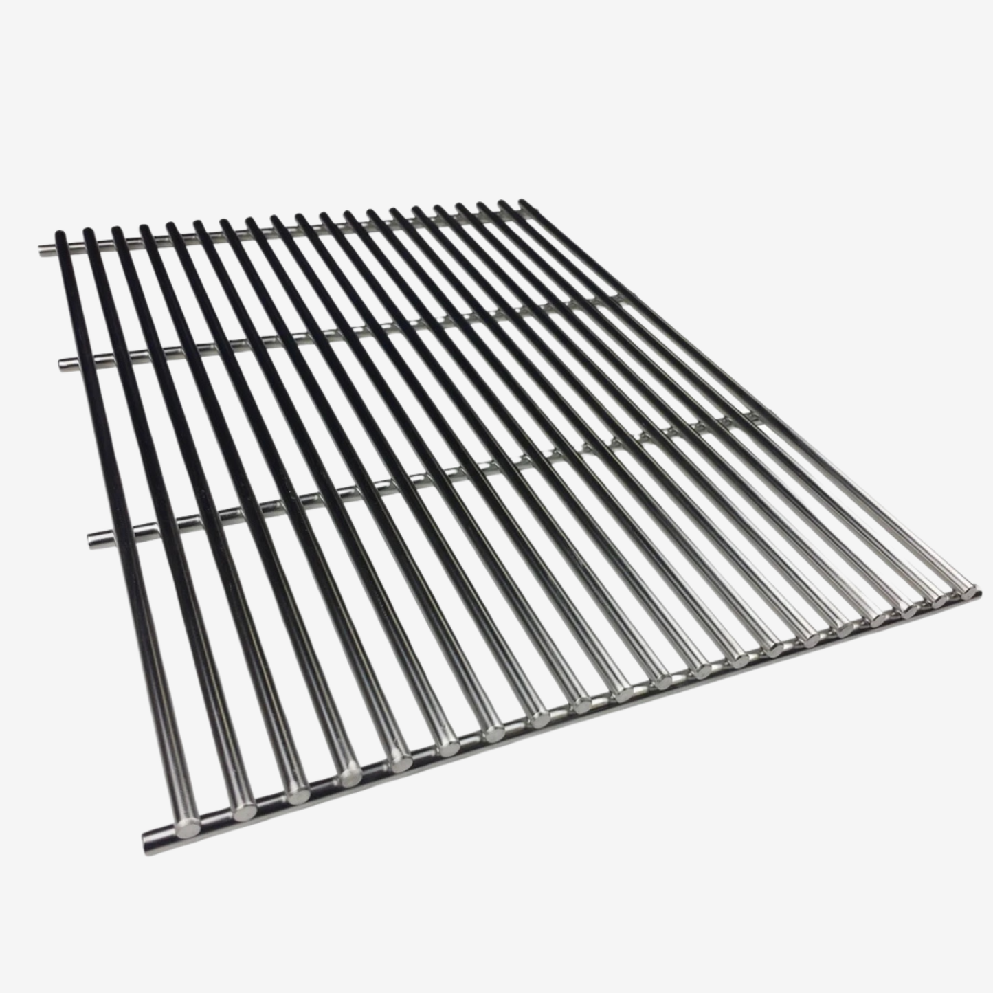 Stainless Steel BBQ Grill Grille Plate Barbecue Solid 8mm Bars 39 X 48 cm
