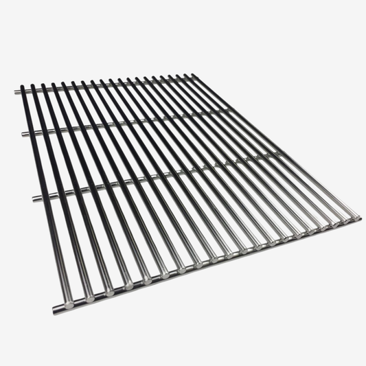 Stainless Steel BBQ Grill Grille Plate Barbecue Solid 8mm Bars 39 X 48 cm