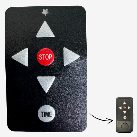 Replacement Remote Sticker Golf Buggy Suitable for Kasa S7-R Buggy Remote