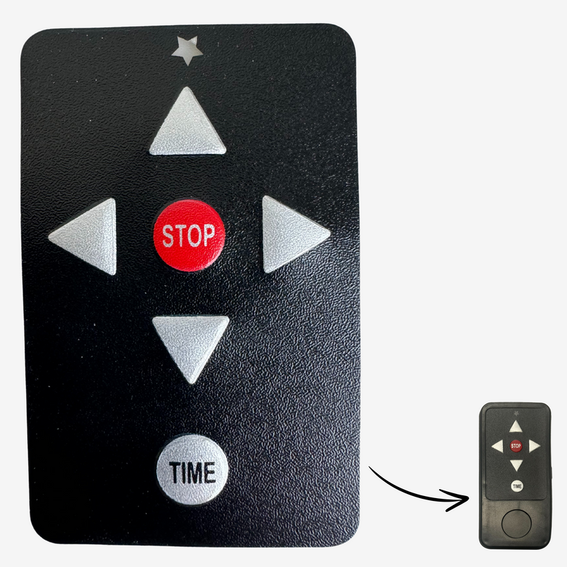 S7R remote sticker