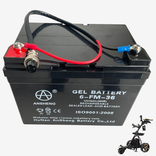 Replacement Battery Kasa Golf Buggy 12V 36ah Suitable for S7-R & S7-E Buggy