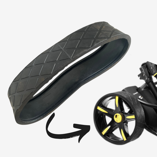 Replacement Wheel Rubber Golf Buggy Suitable for Kasa S7-R & S7-E Buggy