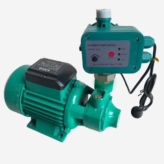 KASA 220V Fully Automatic Electric High Pressure Water Pump Pool Tank Garden Pump Car Wash Pump Irrigation With Controller