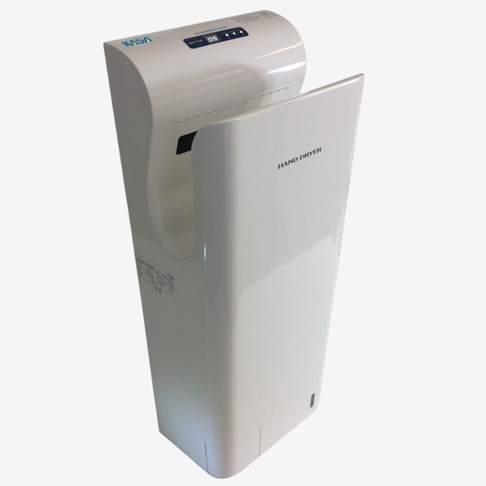 Washroom Lavatory Hand Dryer Brushless machine White Automatic Excessive Speed