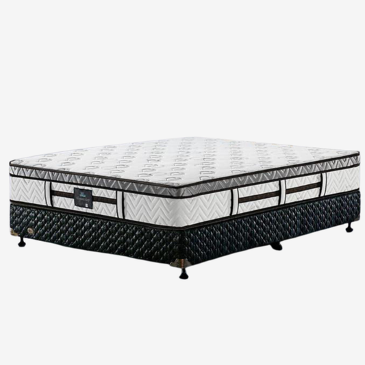 King Size Foam Mattress Pocket Spring Euro Latex Top 6 Turns 30 cm Thick Dream