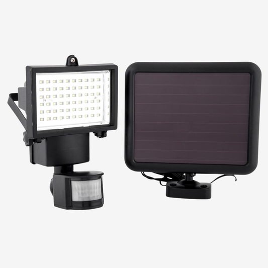 Kasa 60 LED Solar Motion Sensor Light Flood Spotlight Adjustable Outdoor Garden