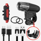 KASA USB Rechargeable Bike Light Rainproof Tactical Safety Riding Bike Light Set Waterproof  Cycle Front Back Headlight