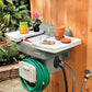 KASA Outdoor Patio Sink Caravan Wall Mounted BBQ Garden Kitchen Camping Fishing BBQ w/ Hose Holder