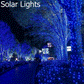 KASA Solar Fairy Lights Party Home Garden Decor Christmas String Lights Blue 200 LED