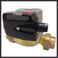 NEW 3 SPEED BRASS SOLAR HOT WATER CIRCULATION PUMP REPLACES GRUNDFOS UPS 25-60B