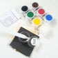 Kasa Diy No Heat Liquid Leather & Vinyl Repair Kit Mixing Spatula Filler Fabric