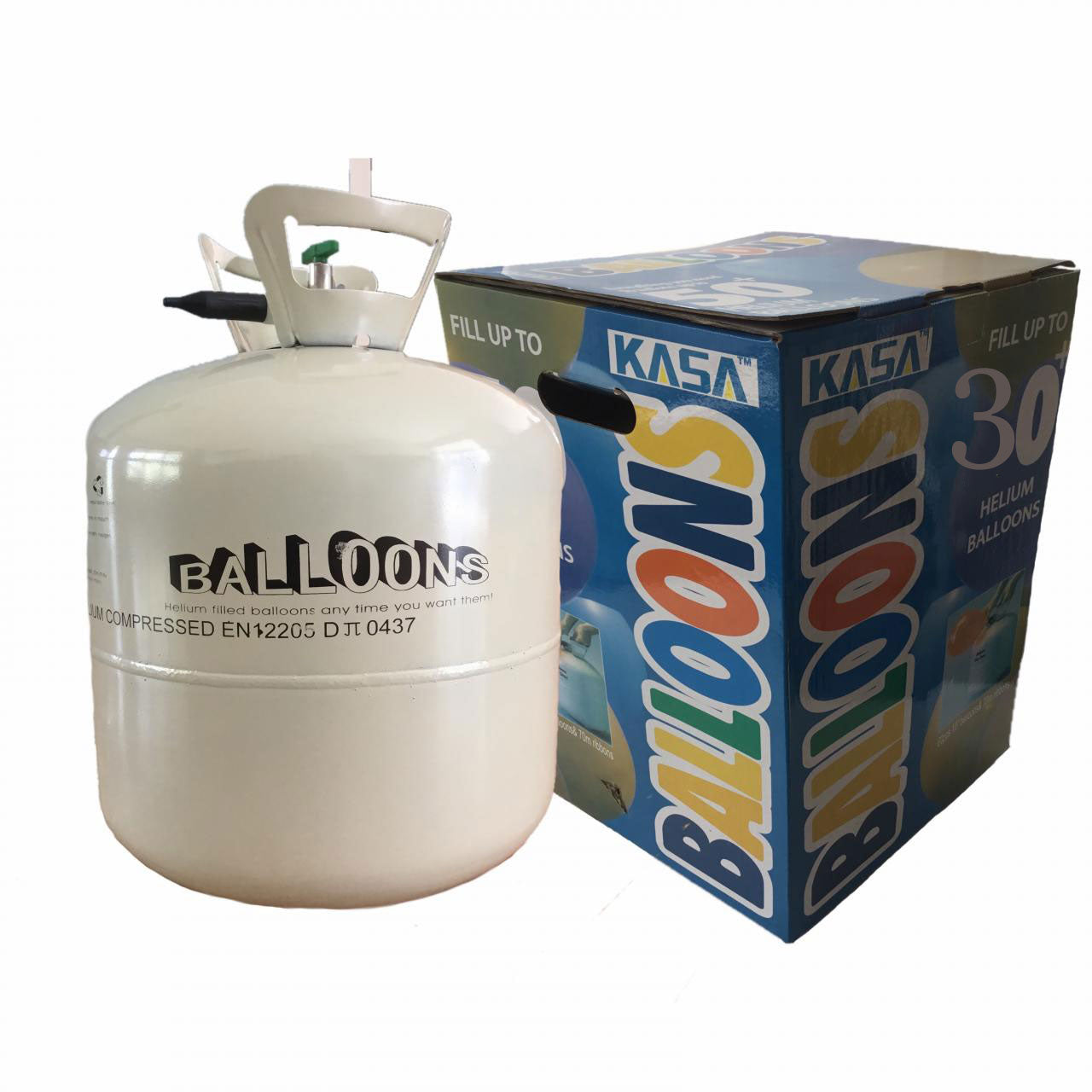  Helium balloon gas for up to 30 balloons