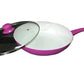 Kasa Genuine Cookware Cook Food Quickly Pink Ceramic Forge Frying Pan