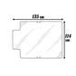 XXL LIP DESIGN HARDWOOD FLOOR CHAIR MAT THICK VINYL PROTECTOR MARBLE TILED FLOOR Pvc Floor Protector 135 x 114 cm