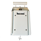 KASA Pos Cash Money Safe Box Under Table Counter Secret ATM Security Safety Locker