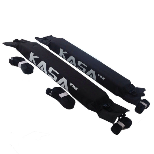 DOUBLE SOFT ROOF RACKS CAR ROOF LUGGAGE KAYAK SURFBOARD FISHING SKIS SUP CANOE