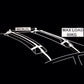 DOUBLE SOFT ROOF RACKS CAR ROOF LUGGAGE KAYAK SURFBOARD FISHING SKIS SUP CANOE