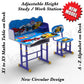 2 PCS Kids Table & Chairs Set Children Activity Play Study Desk Work Learning