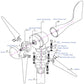 700W 24V Wind Turbine Generator 3 Blade - Digital Hybrid Wind/Solar Controller