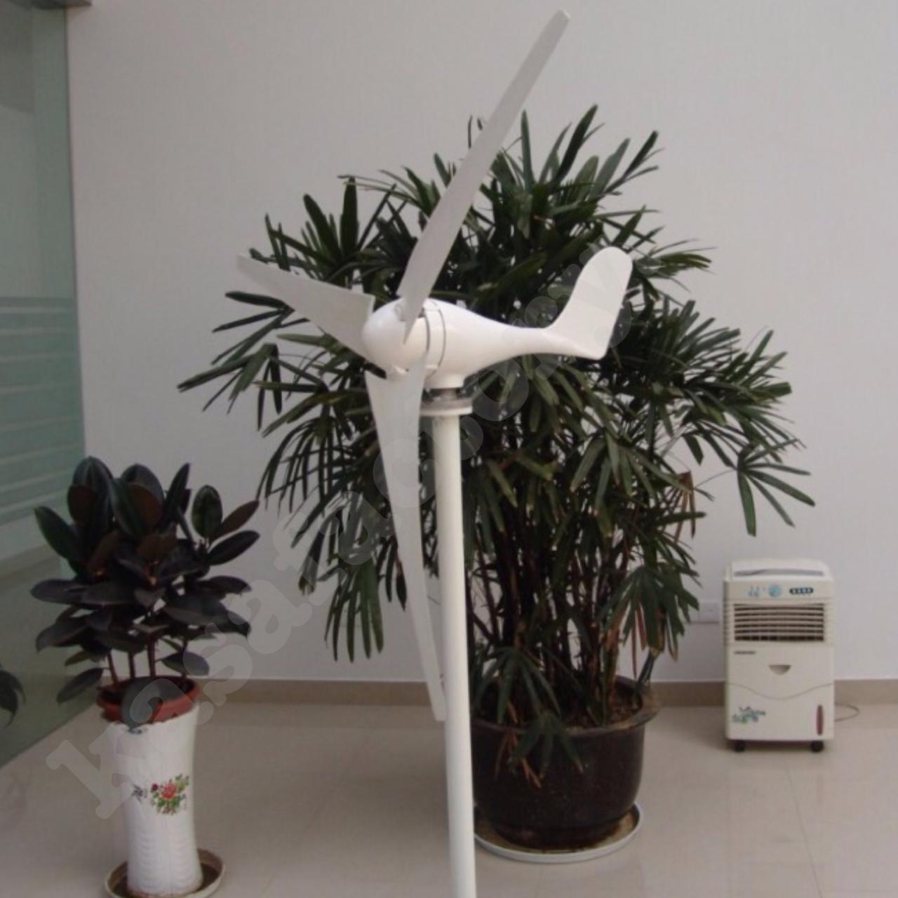 300W 12V Wind Turbine Generator 3 Blade - Digital Hybrid Wind/Solar Controller