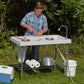 Outdoor Fishing Cooking Fillet Table Portable Camping Picnic Folding Table