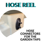 KASA Outdoor Patio Sink Caravan Wall Mounted BBQ Garden Kitchen Camping Fishing BBQ w/ Hose Holder