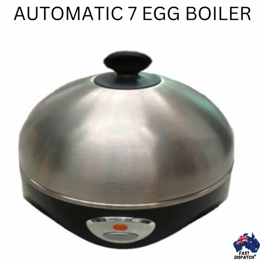 Kasa Egg Boiler 7 Eggs Fully Automatic Electric Soft Hard 2021 Stainless Steel