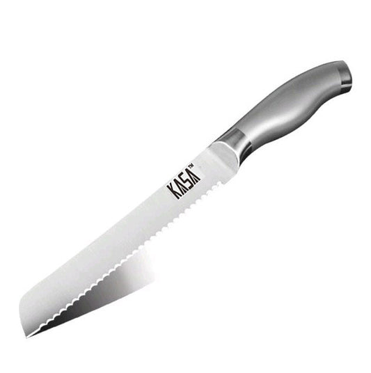 KASA Serrated Kitchen Bread Knife  Stainless Steel Knives