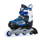 Inline Skate Roller Blades Adjustable Skating Shoes Blue S(29-32)