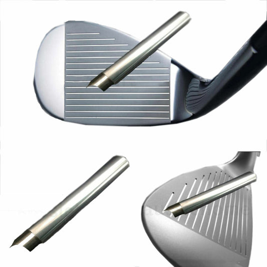 Golf Club Iron Wedge Groove Groover Sharpener Groove Cleaner Both U V GROOVES