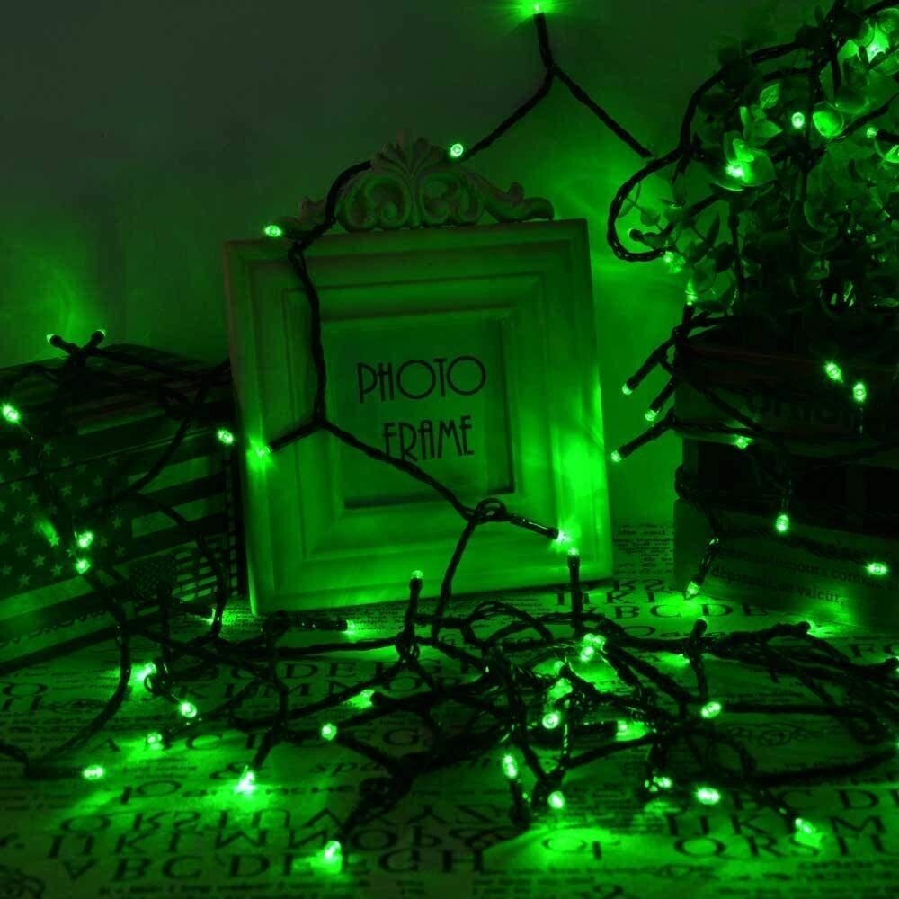 KASA Solar Fairy Lights Party Home Garden Decor Christmas String Lights Green 100 LED