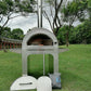 Portable Wood Fired Pizza Oven BBQ Indoor Outdoor Stainless steel Large