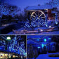 KASA Solar Fairy Lights Party Home Garden Decor Christmas String Lights Blue 200 LED